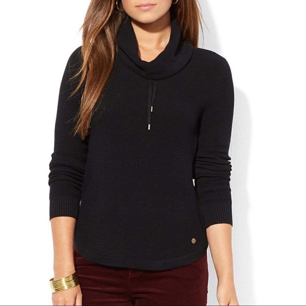 ✨ Drawstring Cowl Neck Sweater
by Lauren Ralph Lauren✨